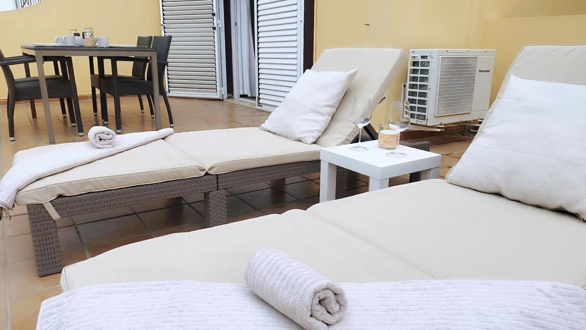 Charming & Sunny Apartment With Ocean View アデヘ エクステリア 写真
